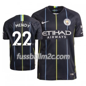 Fußballtrikots Manchester City Benjamin Mendy 22 Auswärts Trikotsatz 2018-2019